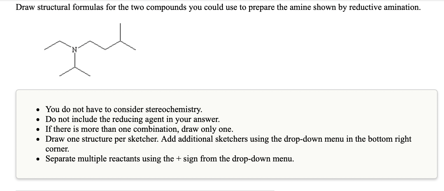 Solved Draw structural formulas for the two compounds you | Chegg.com