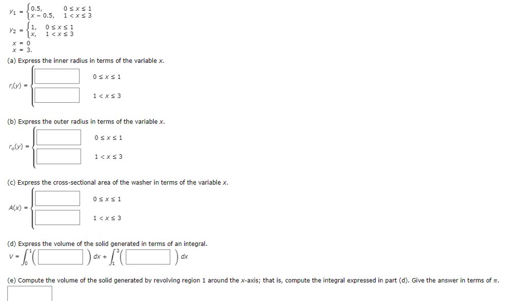 Solved Click the Revolve Region button and watch the | Chegg.com