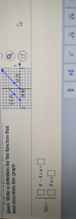 Solved given. Write a definition for the function that best | Chegg.com