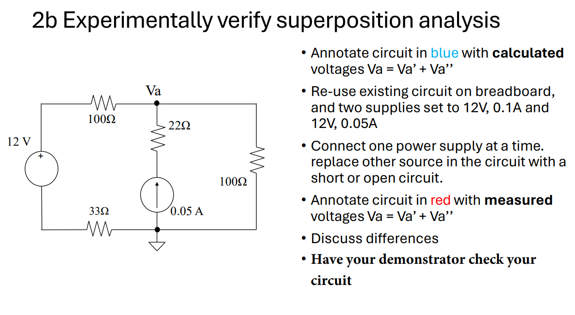 Solved build this on a breadboard to show the circuit | Chegg.com