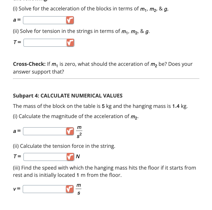 Solved 1. Two blocks are connected by a massless rope as | Chegg.com