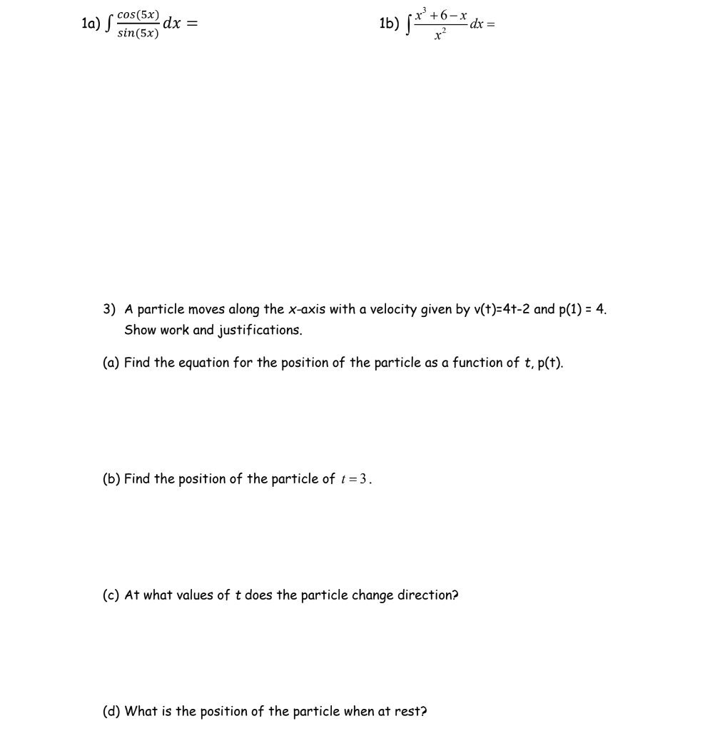 solved-sin-5x-cos-5x-dx-1b-x2x3-6-xdx-3-a-particle-chegg
