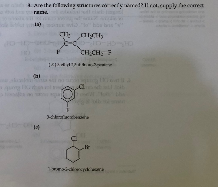 Solved Es Na 3 Are The Following Structures Correctly Na Chegg Com