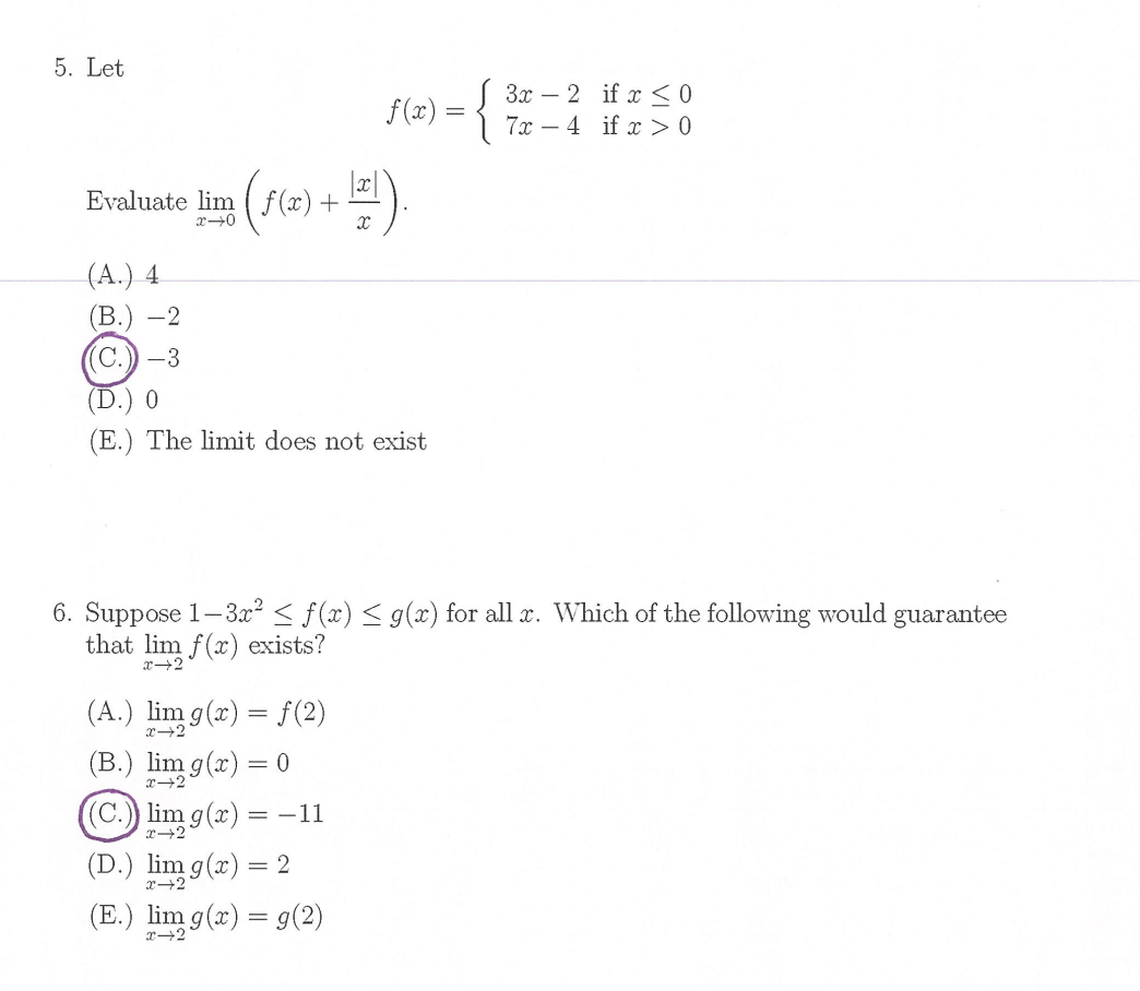 solved-letf-x-3x-2-if-x-07x-4-if-x-0evaluate-chegg
