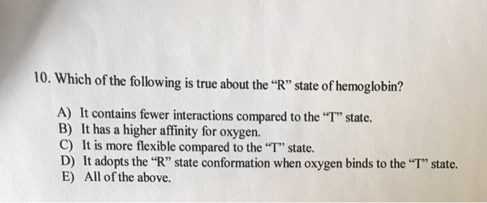 Solved Which of the following is true about the 