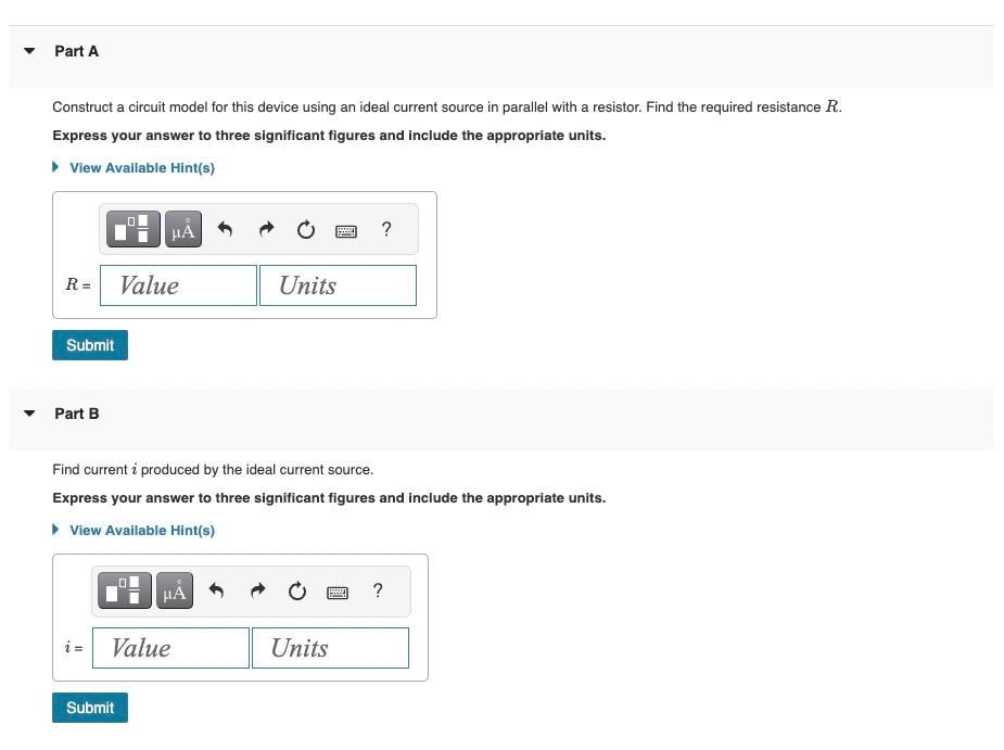 Solved The voltage and current were measured at the | Chegg.com