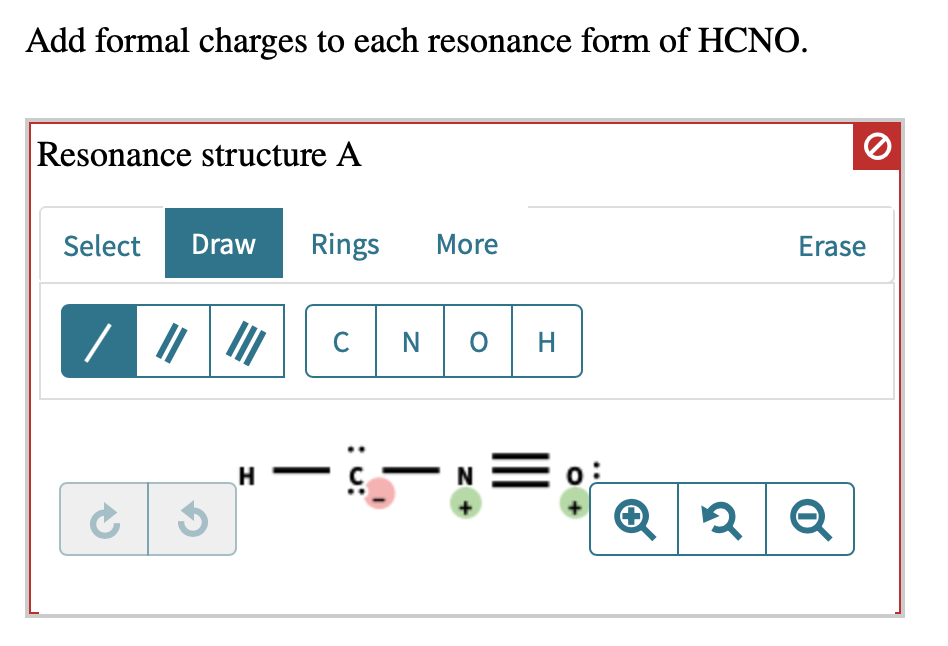 solved-add-formal-charges-to-each-resonance-form-of-hcno-chegg