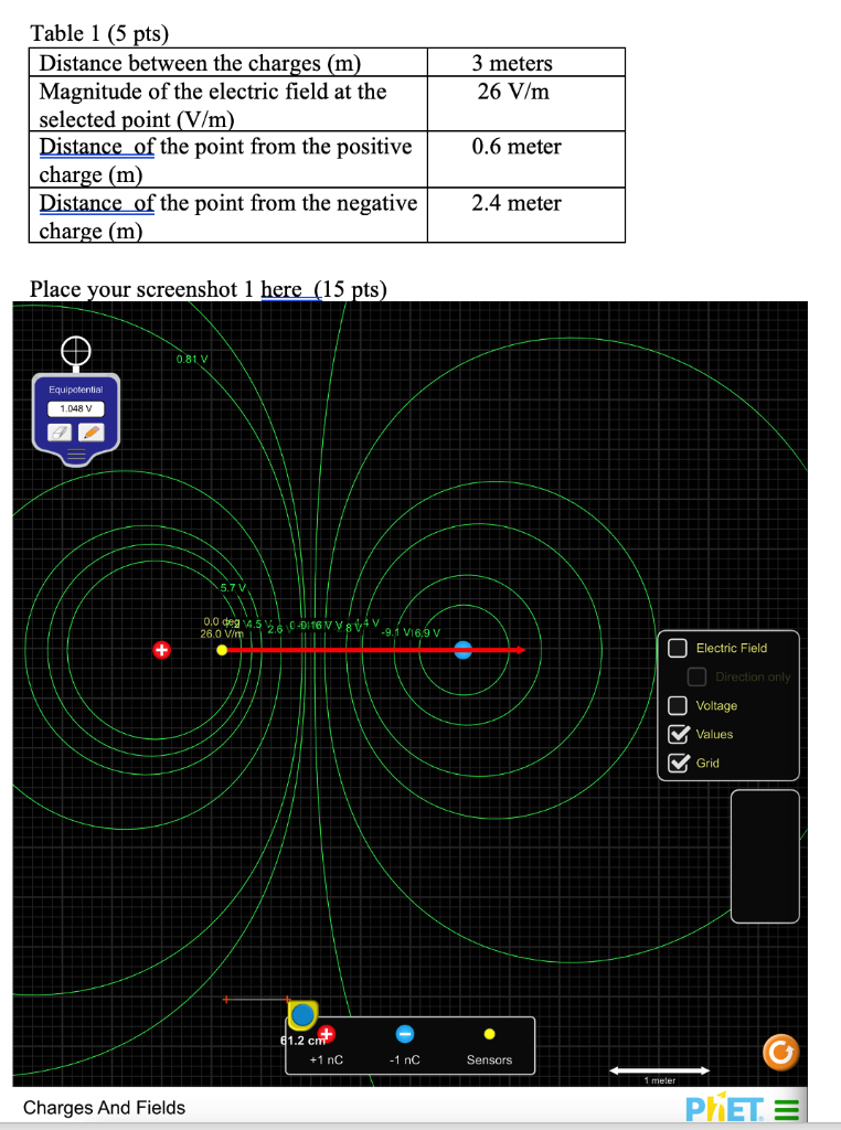 Solved 5) a. Calculate the magnitude of the electric field | Chegg.com