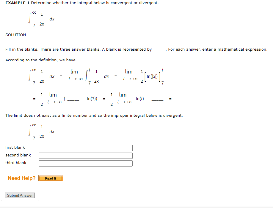 Solved 29 y = from T = Find the area under the curve 1 to | Chegg.com
