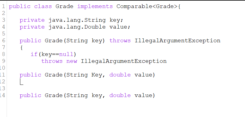 Solved -key java.lang.String -value: java.lang.Double | Chegg.com