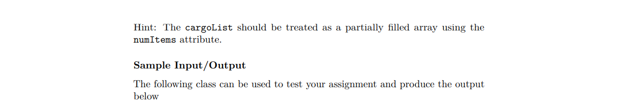 Solved Task 2 Delivery Vehicle We Want To Develop A Chegg