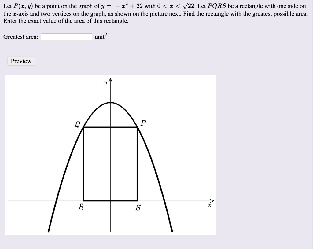 Solved Let P X Y Be A Point On The Graph Of Y X2 22