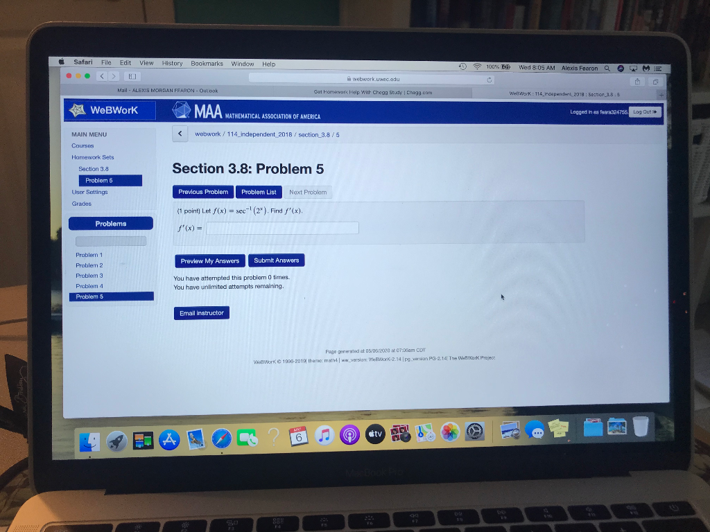 Solved Safari File Edit View History Bookmarks Window Help | Chegg.com