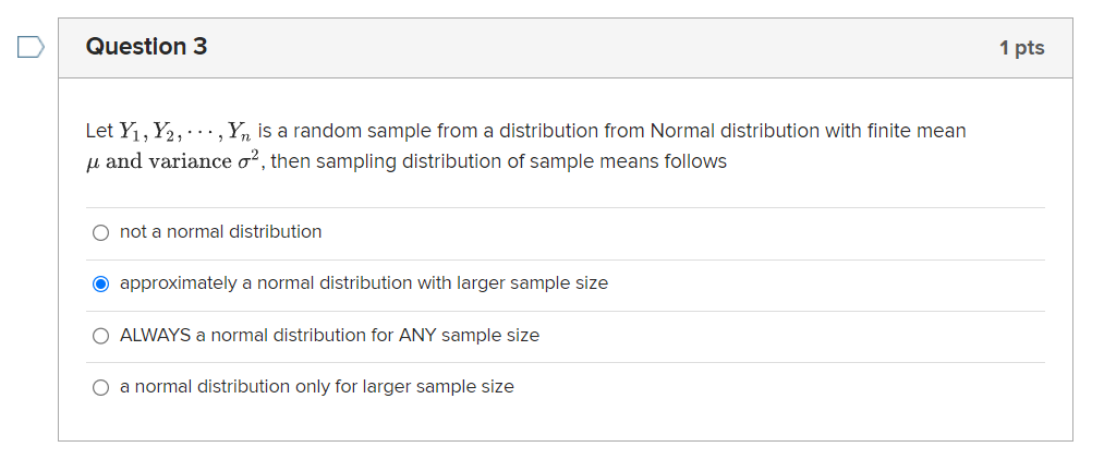 Solved Let Y1,Y2,⋯,Yn is a random sample from a distribution | Chegg.com