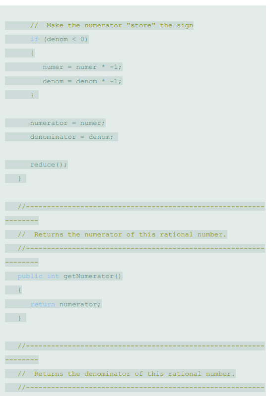 Solved Exercise 4 - Use RationalNumber class | Chegg.com