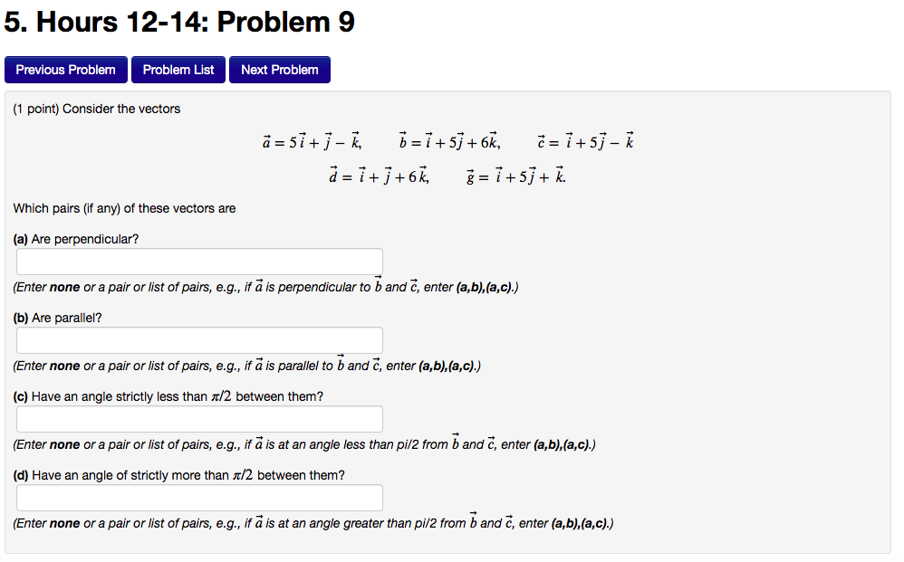 Solved 5 Hours 12 14 Problem 9 Previous Problem Problem Chegg Com