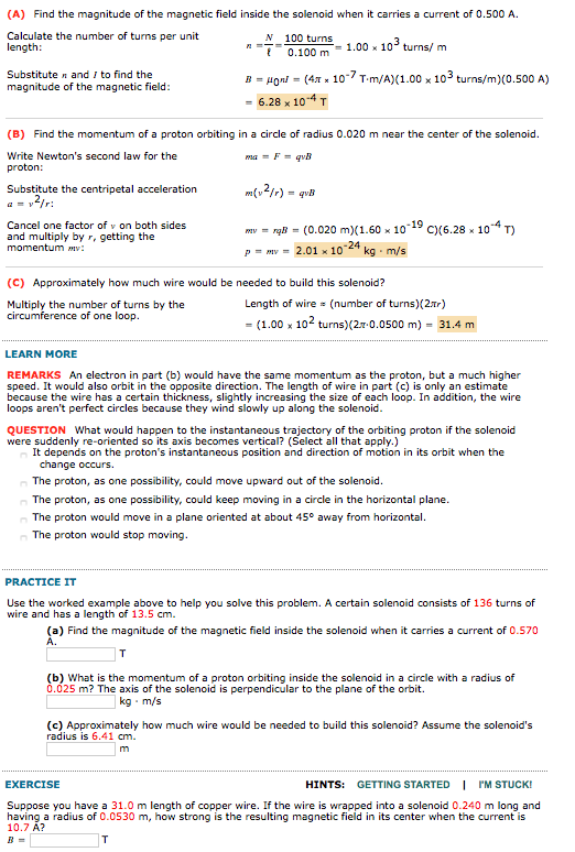 Solved (A) Find the magnitude of the magnetic field inside | Chegg.com
