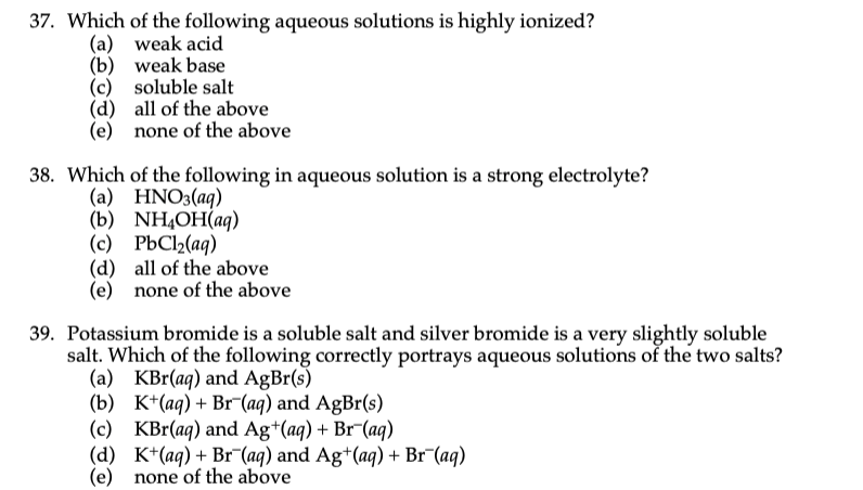 solved-37-which-of-the-following-aqueous-solutions-is-chegg