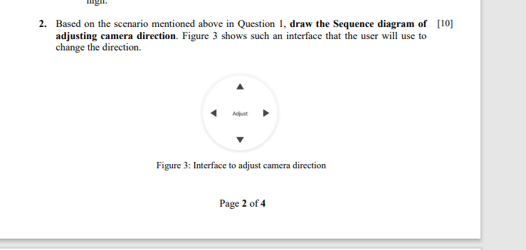 Solved 1 Figure 1 Shows A Partial Use Case Diagram Of A