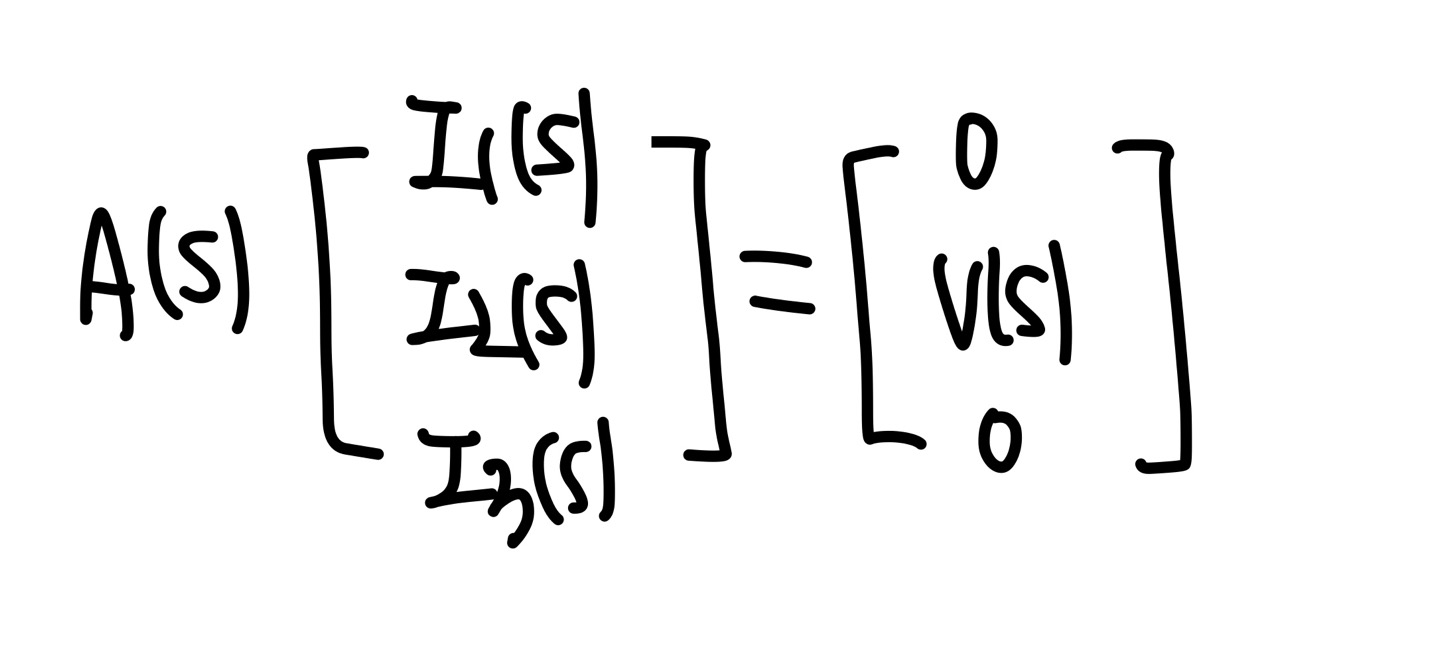 Solved PROBLEM: Find the transfer function, G(s)=VL(s)/V(s), | Chegg.com