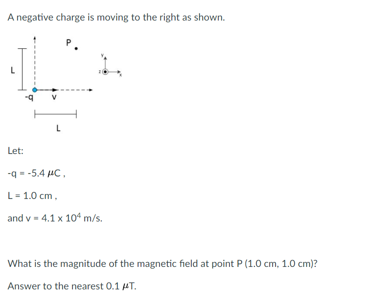 Solved What is the magnitude of the magnetic field at point | Chegg.com