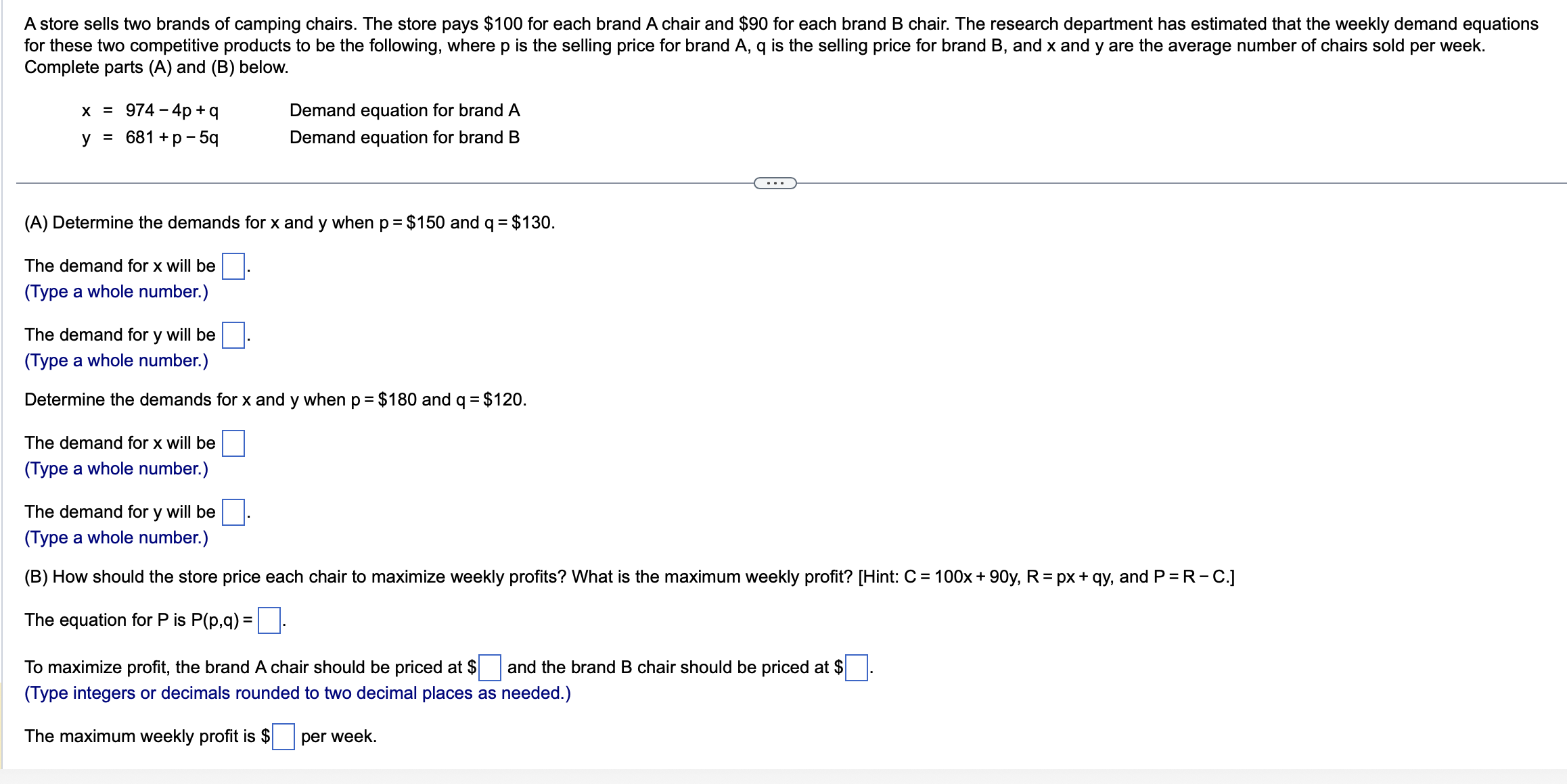 Complete Parts (A) And (B) Below. | Chegg.com