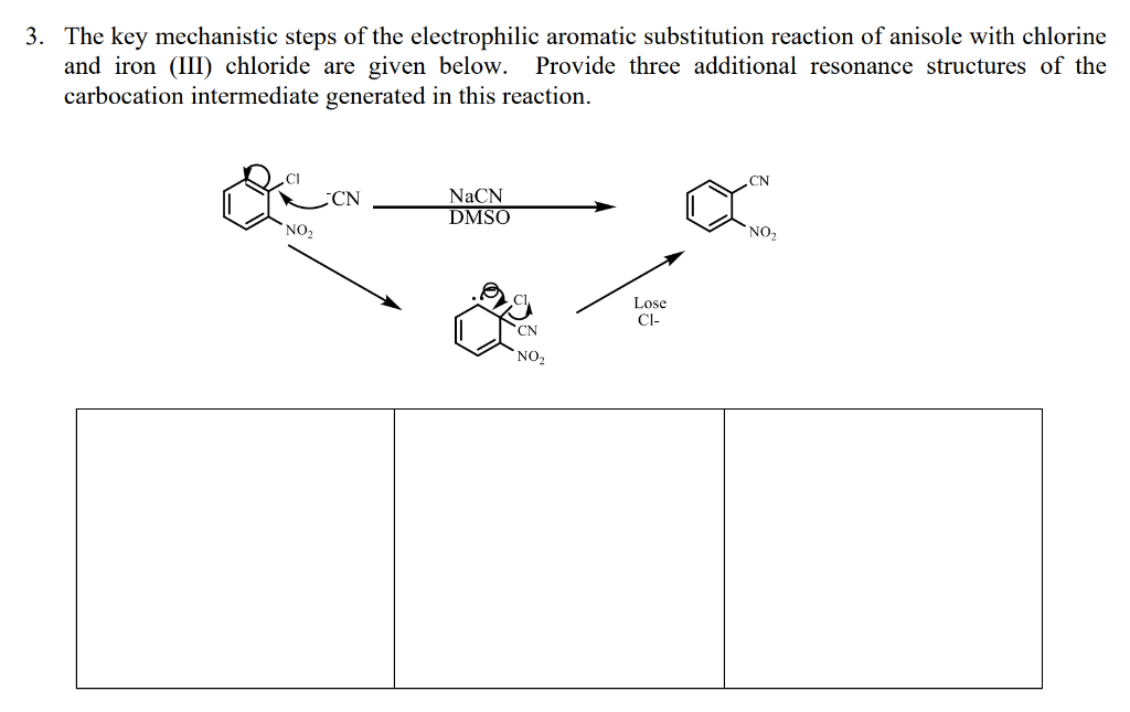 Solved The Key Mechanistic Steps Of The Electrophilic Chegg Com