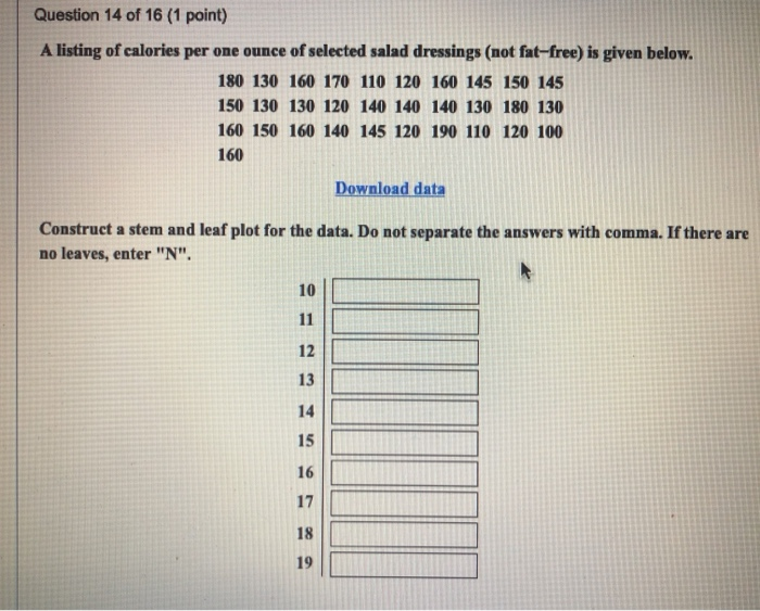 Solved Question 10 of 16 (1 point) The frequency