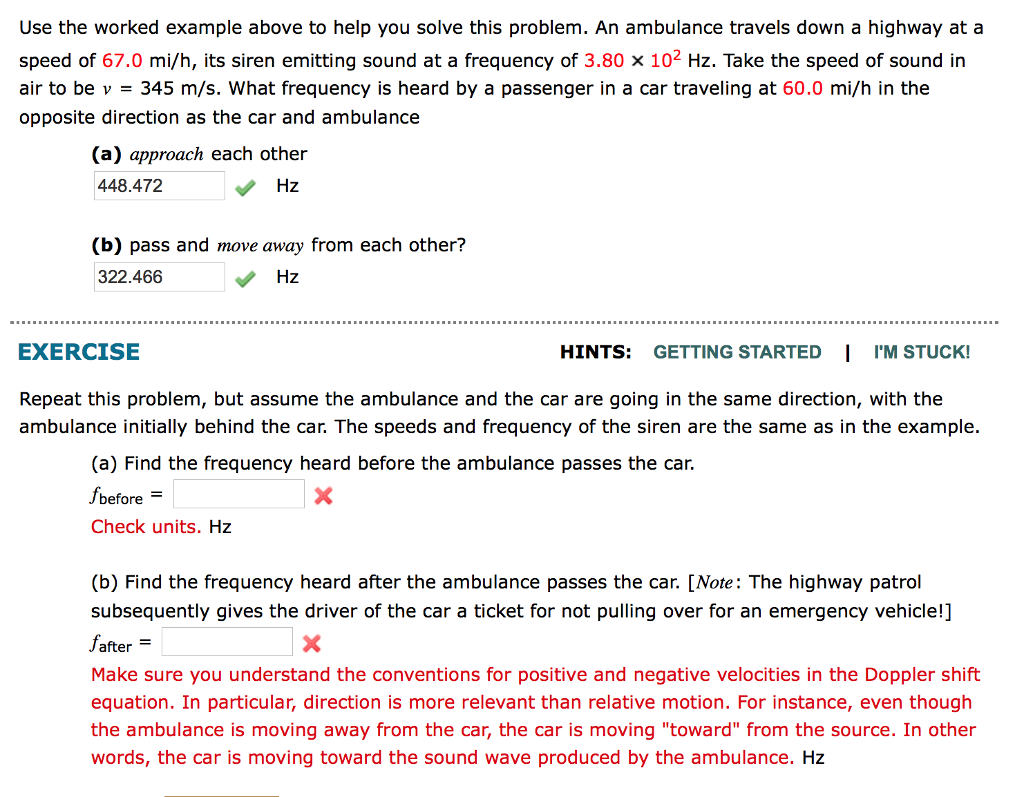 Solved Use the worked example above to help you solve this