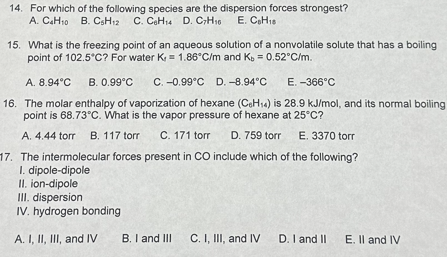 Solved Answer each of the following question on the picture, | Chegg.com
