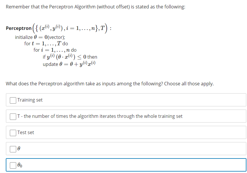 solved-remember-that-the-perceptron-algorithm-without-chegg