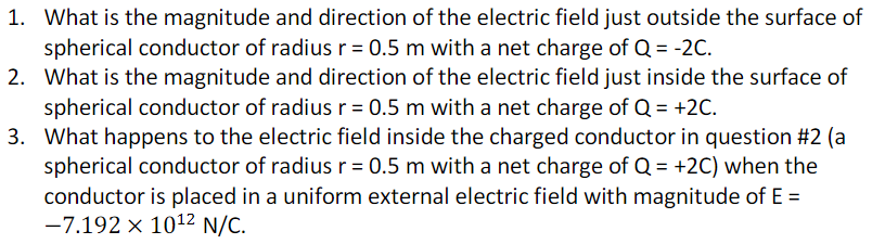 Solved 1. What is the magnitude and direction of the | Chegg.com