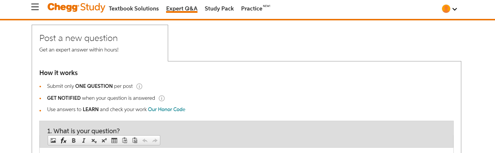 Solved = Chegg Study Textbook Solutions NEW! Expert Q&A | Chegg.com