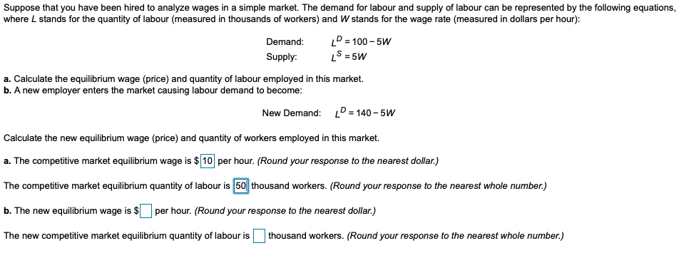 Solved Suppose that you have been hired to analyze wages in | Chegg.com