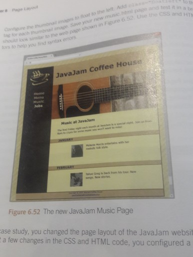 javajam case study chapter 6