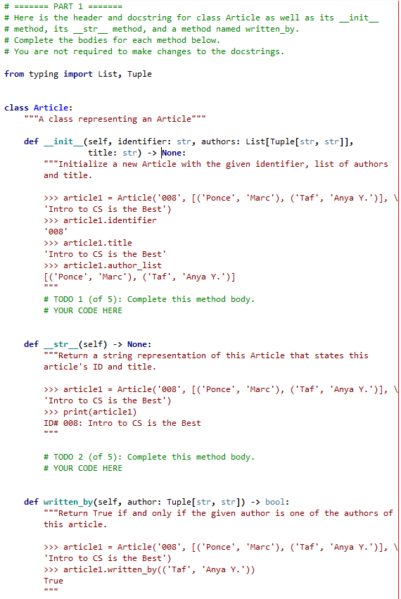 Solved # ======= PART 1 ======= # Here is the header and | Chegg.com