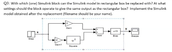 Solved Q3: With which (one) Simulink block can the Simulink | Chegg.com