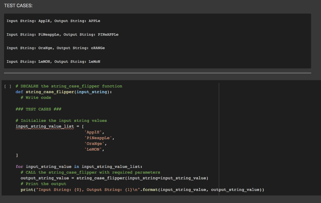 Solved Write Python code that does the following. Given an | Chegg.com