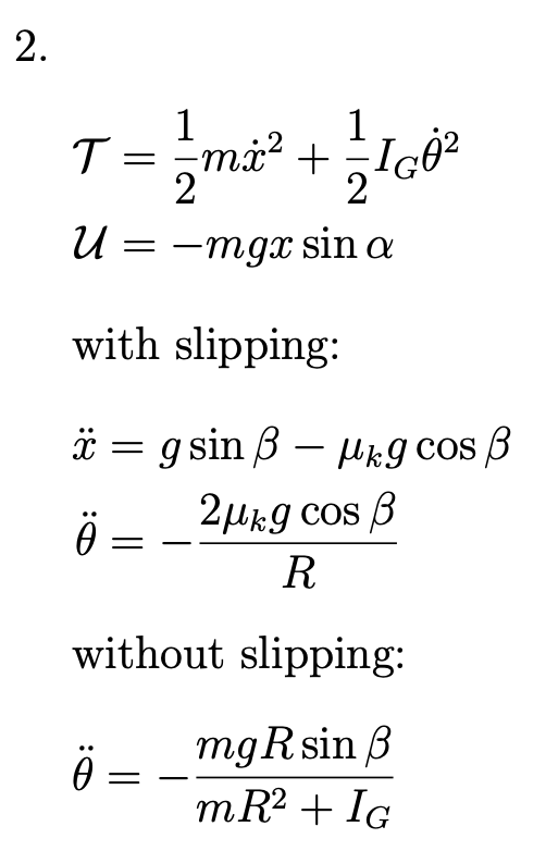 Solved Problem 2 Consider A Disk Of Mass M Moment Of Ine Chegg Com