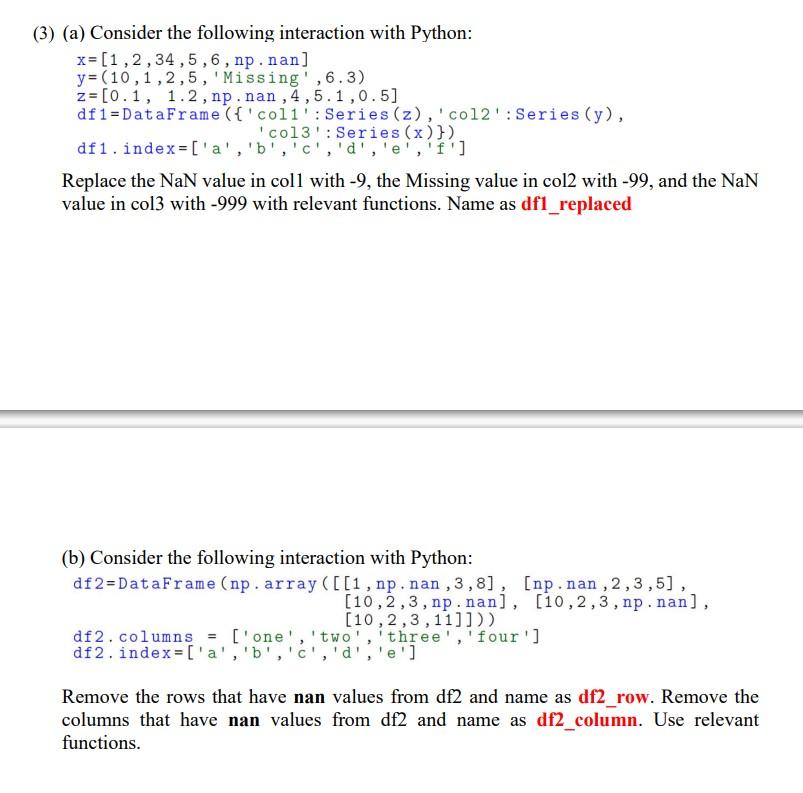 Solved (3) (a) Consider the following interaction with | Chegg.com