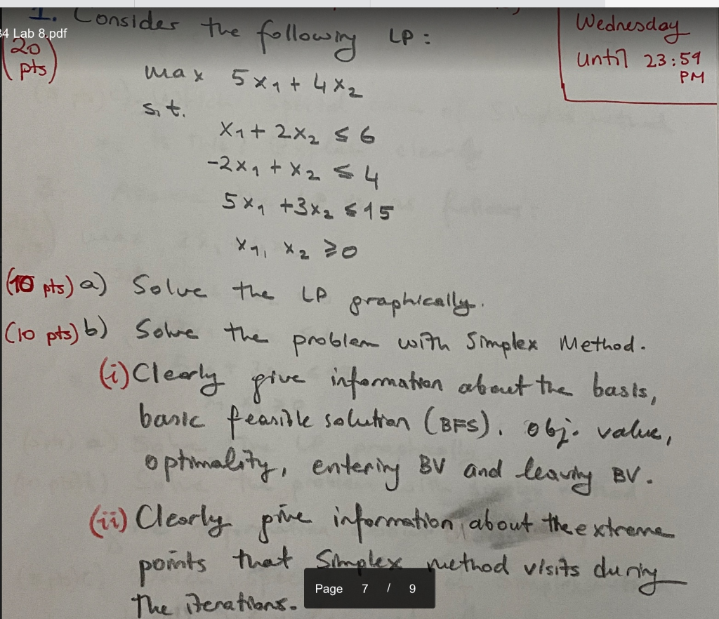 basic feasible solution pdf