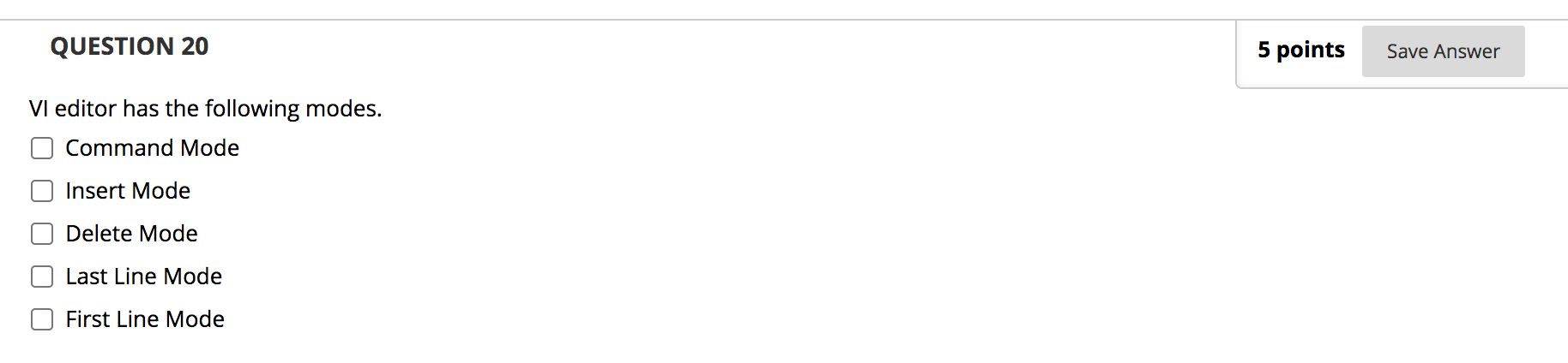 Solved QUESTION 19 5 points Save Answer Which of the | Chegg.com