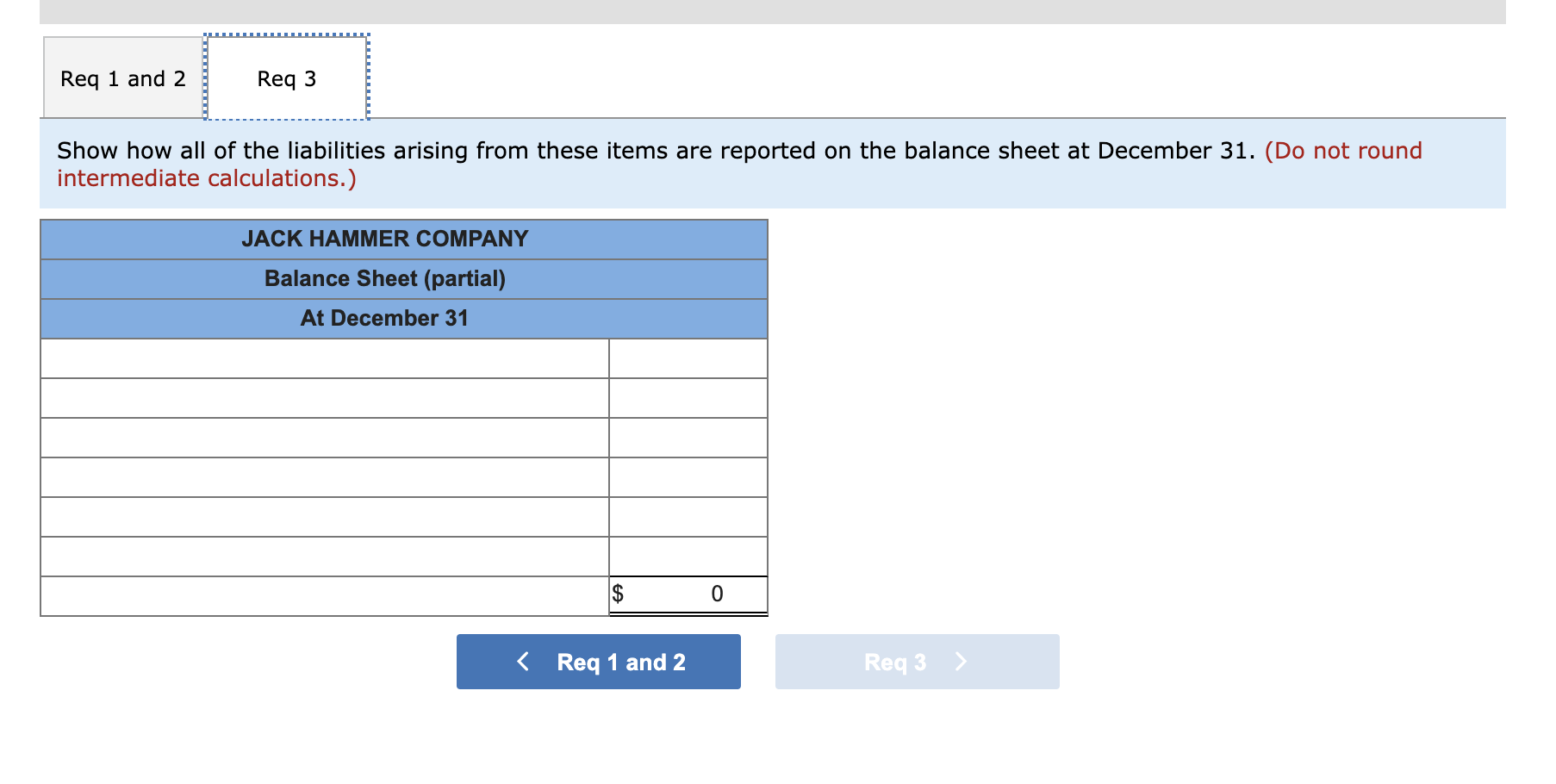 Solved Jack Hammer Company completed the following