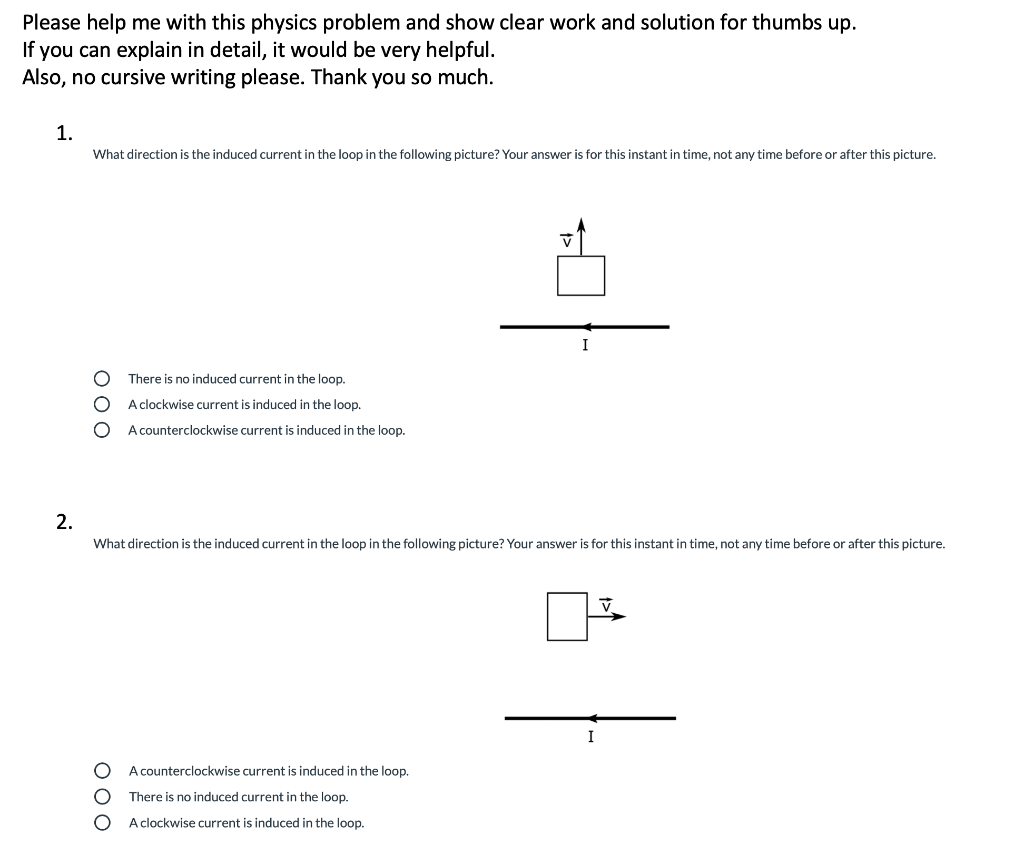Solved Please help me with this physics problem and show | Chegg.com