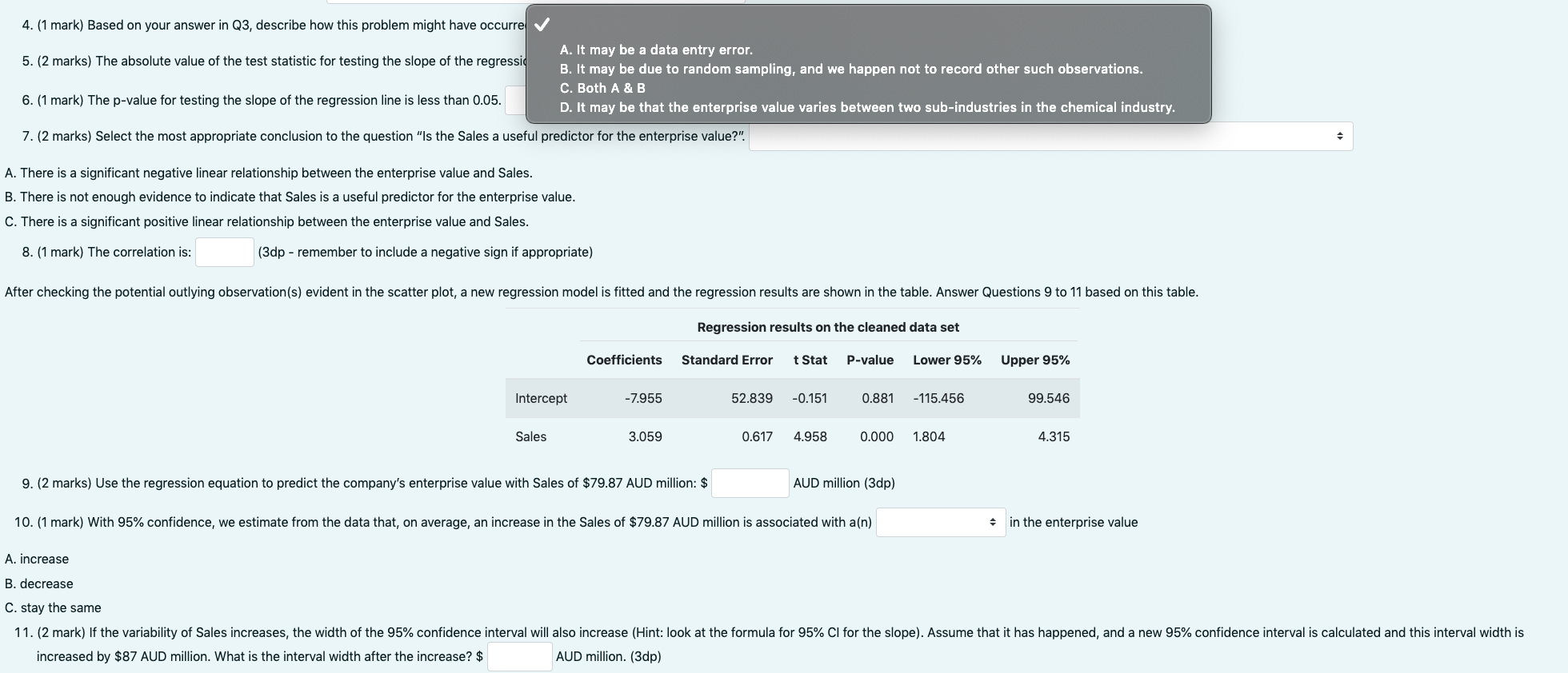 Hello, can someone please help me with this business | Chegg.com