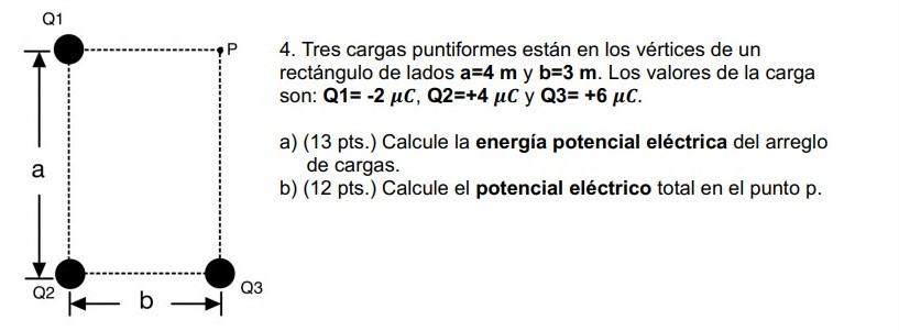 Solved Three point charges are at the vertices of Chegg