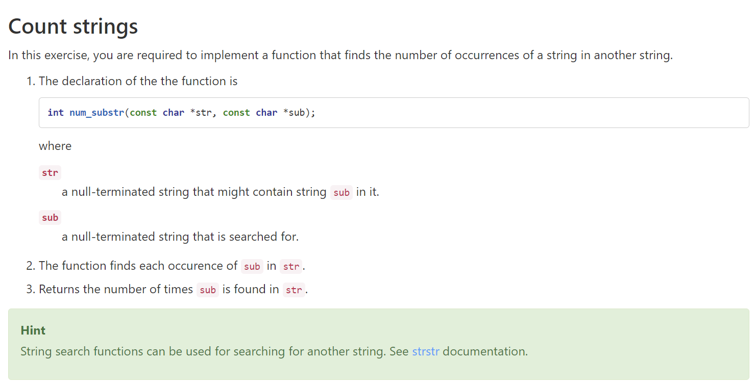 Solved Count strings In this exercise, you are required to | Chegg.com