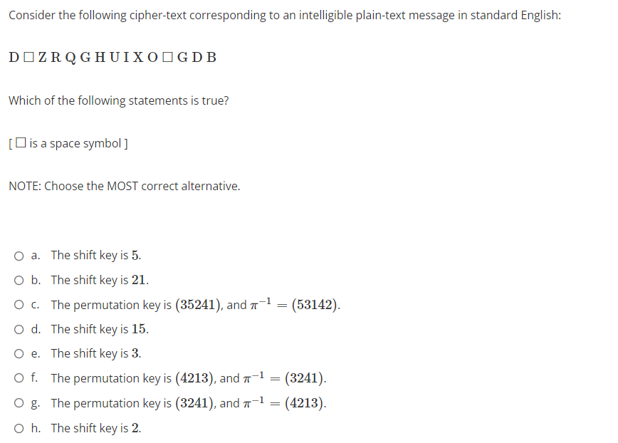 the process of converting plain text message in cipher text is called