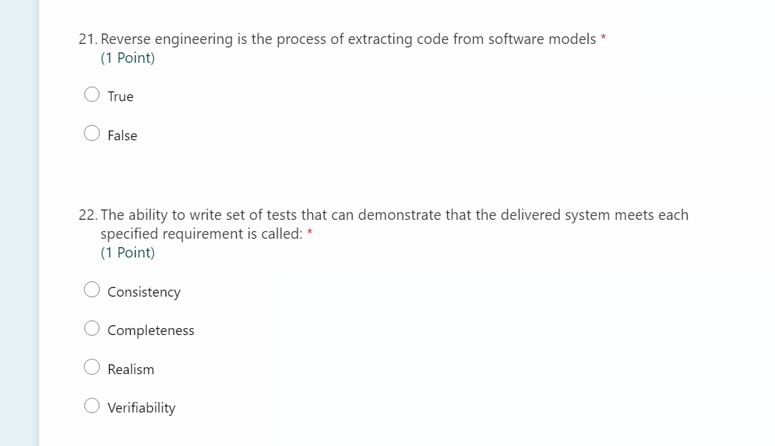 Solved 21. Reverse Engineering Is The Process Of Extracting | Chegg.com