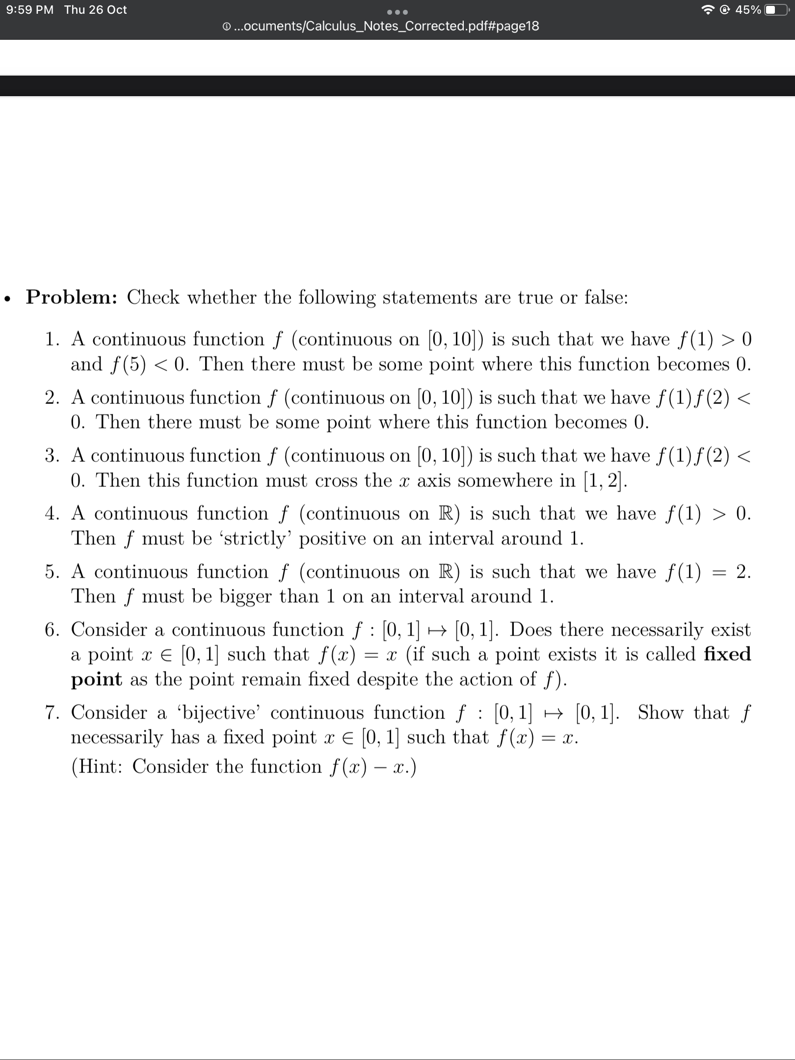 Solved Write whether true or false and provide brief